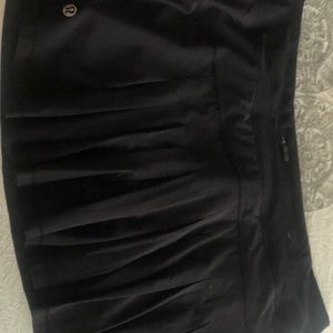 Lulu lemon black tennis skirt